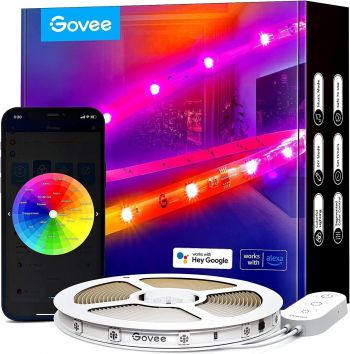 Стрічка світлодіодна розумна Govee H619 RGBIC Basiз Wi-Fi + Bluetooth With Protective Coating 5м Стрічка світлодіодна розумна Govee H619 RGBIC Basiз Wi-Fi + Bluetooth With Protective Coating 5м | Фото 8