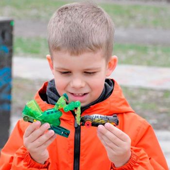 Машинка-трансформер Screechers Wild L 1 - Нантвивер (EU683114) | Фото 6