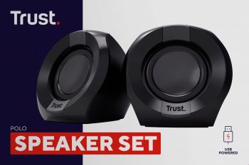 Акустична система TRUST Polo Compact 2.0 USB/AUX Black (25164_TRUST) Акустична система TRUST Polo Compact 2.0 USB/AUX Black (25164_TRUST) | Фото 2