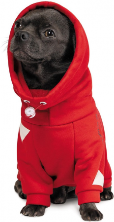 Худі для собак Pet Fashion Snoodie розмір M червоний | Фото 5
