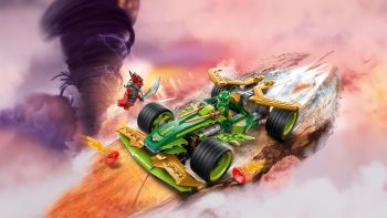Конструктор LEGO NINJAGO Автомобіль для перегонів Ллойда з інерційним двигуном (71828) Конструктор LEGO NINJAGO Автомобіль для перегонів Ллойда з інерційним двигуном (71828) | Фото 2