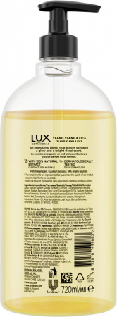 Гель для душу Lux Botanicals Іланг-іланг та центелла 720мл (8720181499883) Купить гель и скраб для тела Гель для душу Lux Botanicals Іланг-іланг та центелла 720мл (8720181499883) | Фото 2