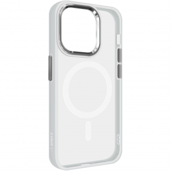 Чохол ArmorStandart Unit MagSafe для APPLE iPhone 15 Pro Matte Clear Silver (ARM69349) | Фото 1
