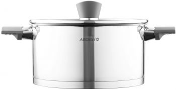 Каструля Ardesto Gemini Trento, 3.9 л, нержавіюча сталь (AR3639G) | Фото 4