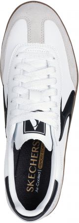 Кеди низькі жіночі Skechers Hotshot - Kickoff 185232 WBK 38 (8 US) білі (KW9184-80) | Фото 2