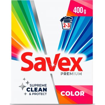 Пральний порошок Savex 2в1 Color 400 г (3800024021398) | Фото 1