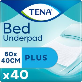 Пелюшки сечопоглинальні TENA Bed Plus 40x60 40 шт (7322540728859) | Фото 1