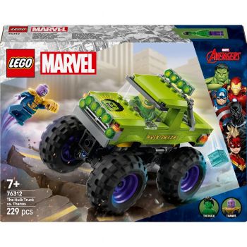 Купить конструктор Конструктор LEGO Super Heroes Marvel Вантажівка Халка проти Таноса (76312) | Фото 1