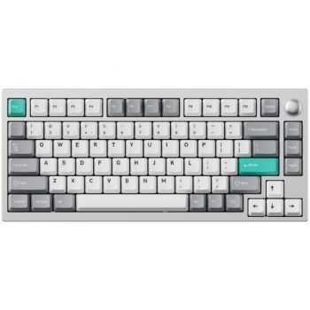 Клавіатура Lemokey P1 Pro 81Key, K Super Banana, WL/BT, QMK/VIA, Hot-Swap, EN/UKR, RGB, Space Silver | Фото 2