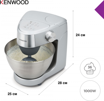 Кухонна машина KENWOOD KHC29A.R0SI Кухонна машина KENWOOD KHC29A.R0SI | Фото 4
