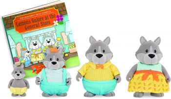 Набір фігурок Li'l Woodzeez Сім'я Вовків 4од (WZ6462) | Фото 5