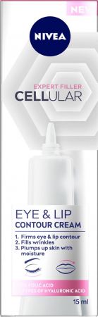 Крем для шкіри навколо очей NIVEA Hyaluron Cellular Filler з гіалуроновою кислотою 15мл | Фото 4