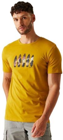 Футболка чоловіча Regatta ClineIX RMT296-6CH S жовта (5063516005421) | Фото 7