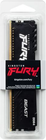 Пам'ять для ПК KINGSTON DDR4 16GB 3200 FURY Beast (KF432C16BB1/16WP) Пам'ять для ПК KINGSTON DDR4 16GB 3200 FURY Beast (KF432C16BB1/16WP) | Фото 4
