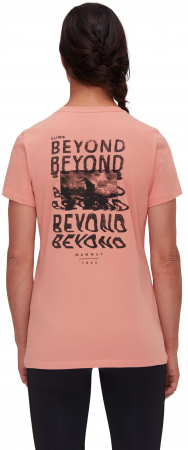 Футболка Mammut ( 1017-05242 ) Massone T-Shirt Women Dreaming 2024 quartz dust L рожева | Фото 3