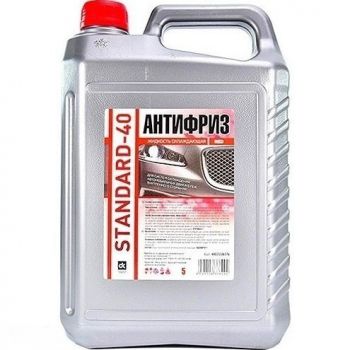 Антифриз Дорожня карта Standard -40°C Червоний 5/4,2кг (48021106376) | Фото 1