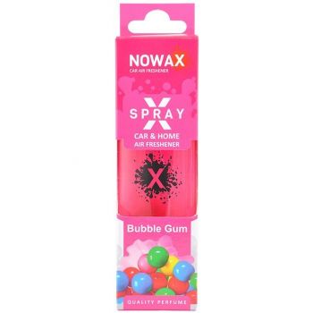 Ароматизатор повітря Nowax із розпилювачем X Spray – Bubble Gum 50мл. (NX07594) | Фото 1