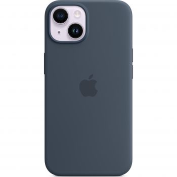 APPLE для iPhone 14 Plus Silicone Case with MagSafe - Storm Blue (MPT53ZE/A) | Фото 1