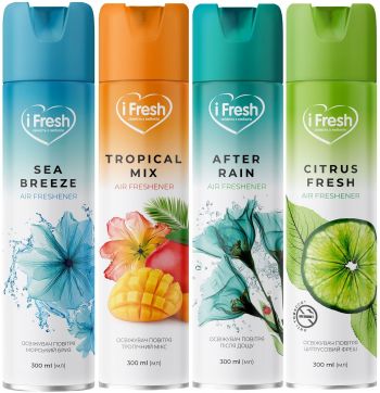 Освіжувач повітря iFresh Після дощу 300 мл (4820159542741) Купить освежитель воздуха Освіжувач повітря iFresh Після дощу 300 мл (4820159542741) | Фото 3