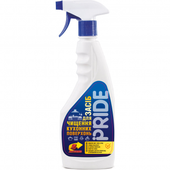 Засіб для чищення кухонних поверхонь Pride 500мл (4820268100948) Засіб для чищення кухонних поверхонь Pride 500мл (4820268100948) | Фото 1