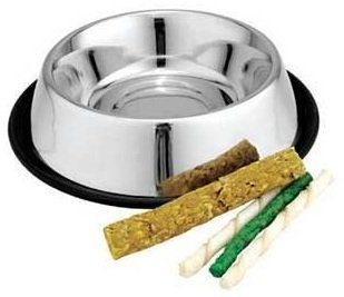 Миска металева Swastik Industries на гумі для собак 1 л (2700000021927) Миска металева Swastik Industries на гумі для собак 1 л (2700000021927) | Фото 2