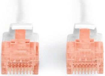 DIGITUS CAT 6 UTP, 0.5м, AWG 26/7, Cu, LSZH, белый (DK-1617-005/WH) DIGITUS CAT 6 UTP, 0.5м, AWG 26/7, Cu, LSZH, белый (DK-1617-005/WH) | Фото 2