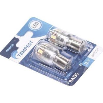 Лампа Tempest LED габарит, 12V BA15S 15SMD White (49051190035) | Фото 1