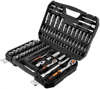 Набір торцевих головок NEO Tools, 94шт, 1/2 Набір торцевих головок NEO Tools, 94шт, 1/2