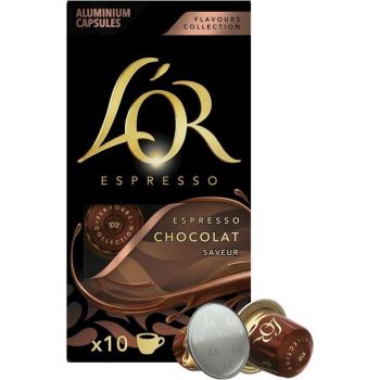 Кава L`OR капсули Espresso Chocolat, 100% арабіка , 10шт, Nespresso (8711000488188) | Фото 1