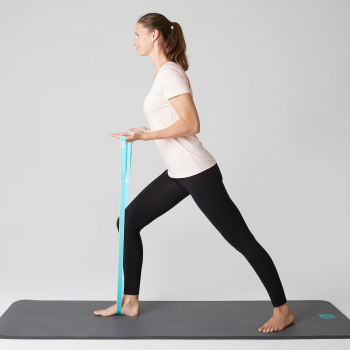 Легінси жіночі для фітнесу Domyos 100 Salto 8511784 M чорні (2454952_Domyos) | Фото 6