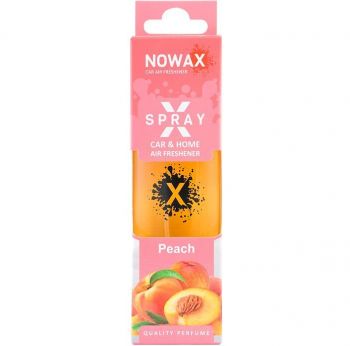 Ароматизатор повітря Nowax із розпилювачем X Spray – Peach 50мл. (NX07602) | Фото 1