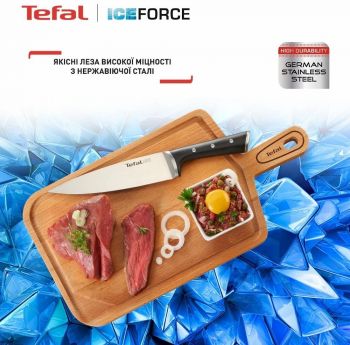 Набір ножів TEFAL Ice Force, 5пр., з дерев'яною колодкою (K232S574) Купить набор кухонных ножей Набір ножів TEFAL Ice Force, 5пр., з дерев'яною колодкою (K232S574) | Фото 24