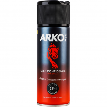Дезодорант спрей Arko Men Self Confidence 150мл | Фото 1