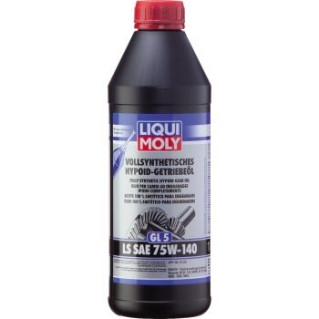 Олива трансмісійна LIQUI MOLY Vollsynthetisches Hypoid-Getriebeoil GL5 Ls 75W-140 1л (4100420044212) Олива трансмісійна LIQUI MOLY Vollsynthetisches Hypoid-Getriebeoil GL5 Ls 75W-140 1л (4100420044212) | Фото 1