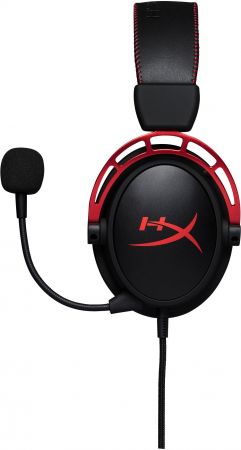 Ігрова гарнітура HyperX Cloud Alpha Black/Red (4P5L1AM) Ігрова гарнітура HyperX Cloud Alpha Black/Red (4P5L1AM) | Фото 2
