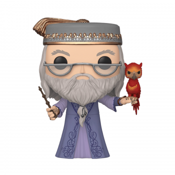 Фігурка Funko POP: Harry Potter - Dumbledore W/Fawkes 10