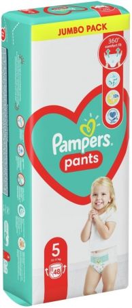 Підгузки-трусики PAMPERS Pants Junior (12-17 кг) Джамбо, 48 шт (8006540069325) | Фото 1