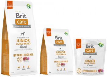 Корм для молодих собак Brit Care Dog Hypoallergenic Junior Large Breed гіпоалергенний з ягням 14кг (8595602559046) Корм для молодих собак Brit Care Dog Hypoallergenic Junior Large Breed гіпоалергенний з ягням 14кг (8595602559046) | Фото 3