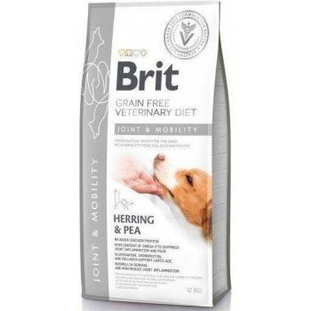 Сухий корм для дорослих собак Brit VetDiets для суглобів з оселедцем лососем горохом та грекою 12 кг (8595602528240) | Фото 1