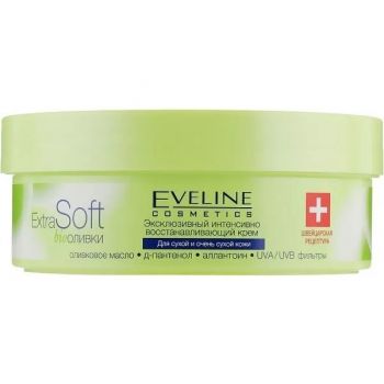 Eveline Cosmetics bio оливка інтенсивно відновлюючий Extra Soft, 200 мл (5907609338105) | Фото 1
