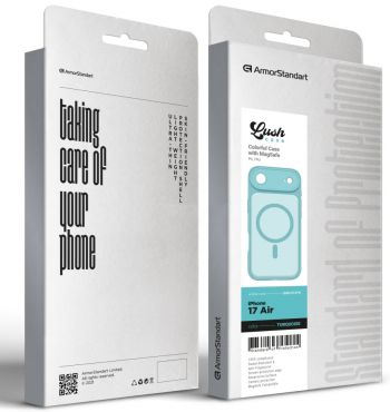 Чохол ArmorStandart Lush MagCase для APPLE iPhone Air Turquoise (ARM87479) | Фото 3