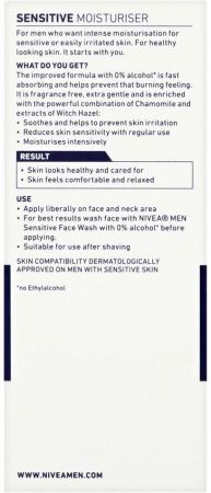 Крем після гоління NIVEA Men Заспокійливий для чутливої шкіри 75мл (4005808211456) | Фото 4