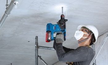 Акумуляторний перфоратор BOSCH GBH 187-LI ONE Chuck с 2 акб GBA 18V 5.0Ah (0.611.923.121) | Фото 7