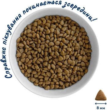 Сухий корм для дорослих котів HOME FOOD Індичка та лосось для здорової шкіри та блиску шерсті 200г (4820290090170) | Фото 6