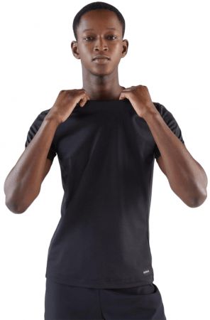 Футболка чоловіча для бігу Decathlon Run Dry 8488034 XL чорна (2501395_Decathlon) | Фото 8