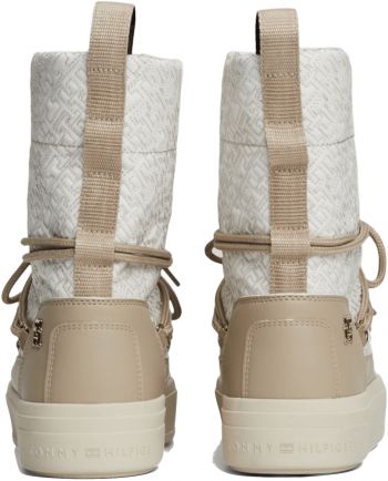 Чоботи жіночі Tommy Hilfiger Lace-Up Monogram Snowboot FW0FW08430-AEG 38 бежеві (8720637361603) Чоботи жіночі Tommy Hilfiger Lace-Up Monogram Snowboot FW0FW08430-AEG 38 бежеві (8720637361603) | Фото 3