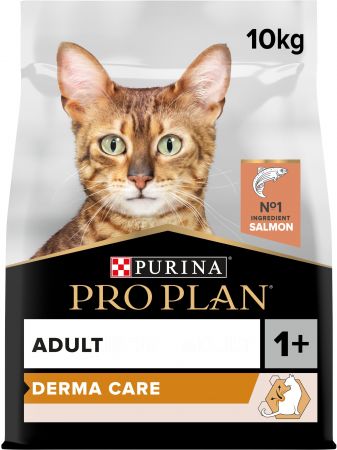 Сухий корм для кішок із чутливою шкірою Purina Pro Plan Elegant Adult із лососем, 10 кг (7613036529235) | Фото 3