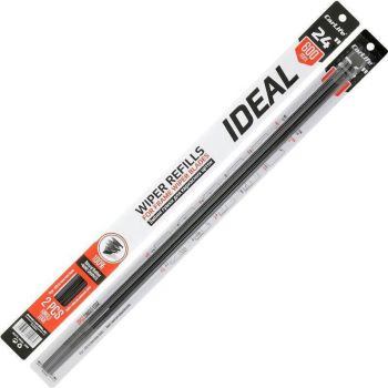 Гумки щіток склоочисника Carlife змінні Single Edge 24 Гумки щіток склоочисника Carlife змінні Single Edge 24