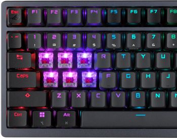 Ігрова клавіатура ASUS ROG Azoth NX Red EN PBT (90MP0316-BKUA01) Ігрова клавіатура ASUS ROG Azoth NX Red EN PBT (90MP0316-BKUA01) | Фото 6