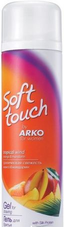 Гель для гоління ARKO Soft Touch Tropical Wind для жінок 200мл (8690506445164) | Фото 3